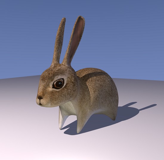 Low Poly Bunny Rabbit (Rigged) preview image 1